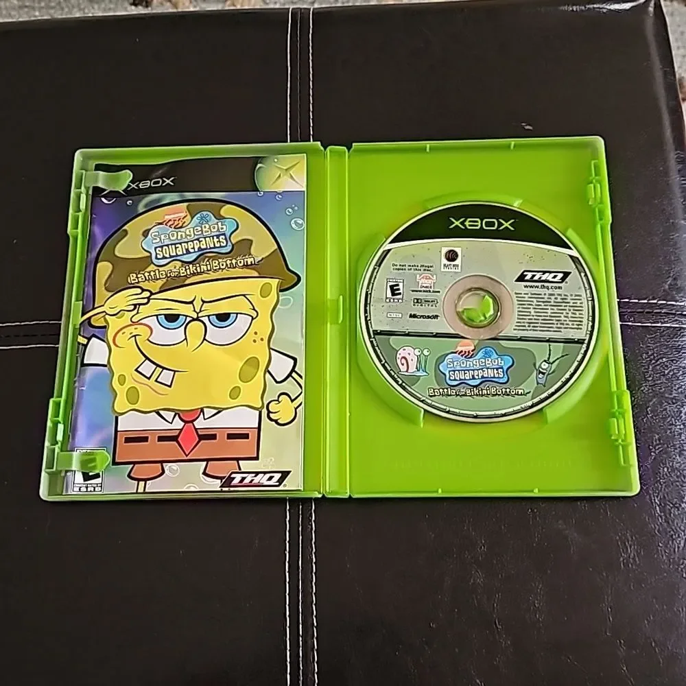 XBOX SpongeBob SquarePants E for Everyone!
